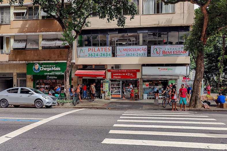 Aconchego de Copacabana - Conforto e praia.