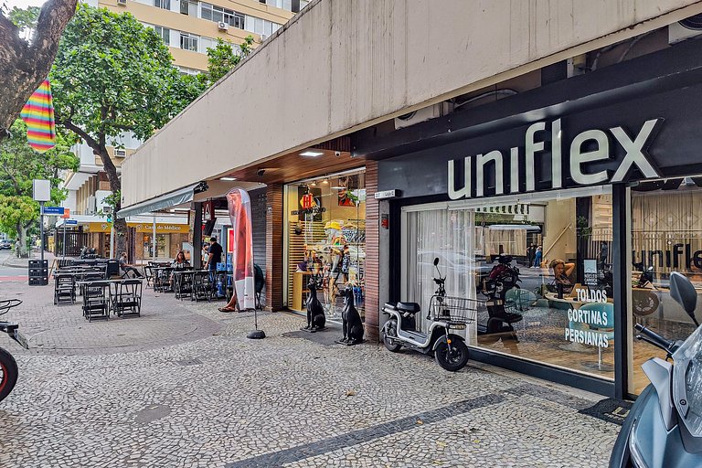 Ipanema Style - Praia, Charme e Privativo.