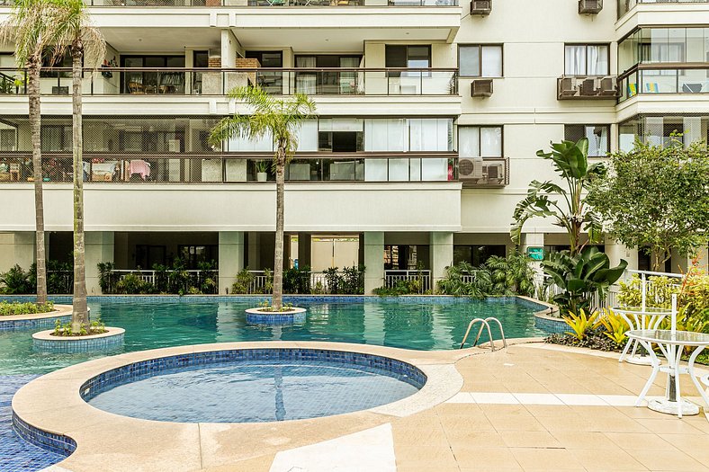 Recreio Prime - Praia, piscina & Luxo.