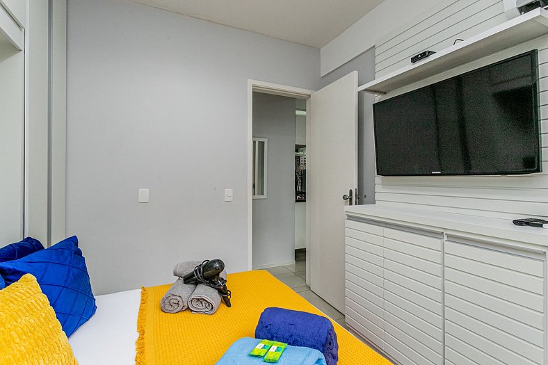 Beach Max - 5 Guests, Comfort & Copacabana.