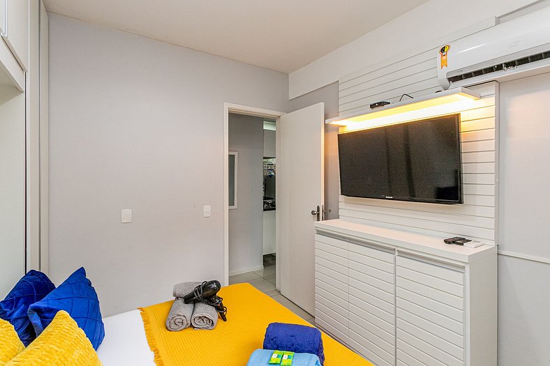 Beach Max - 5 Guests, Comfort & Copacabana.