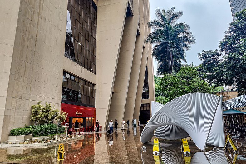 Botafogo, 4 Huéspedes y vista al Pan de Azúcar.