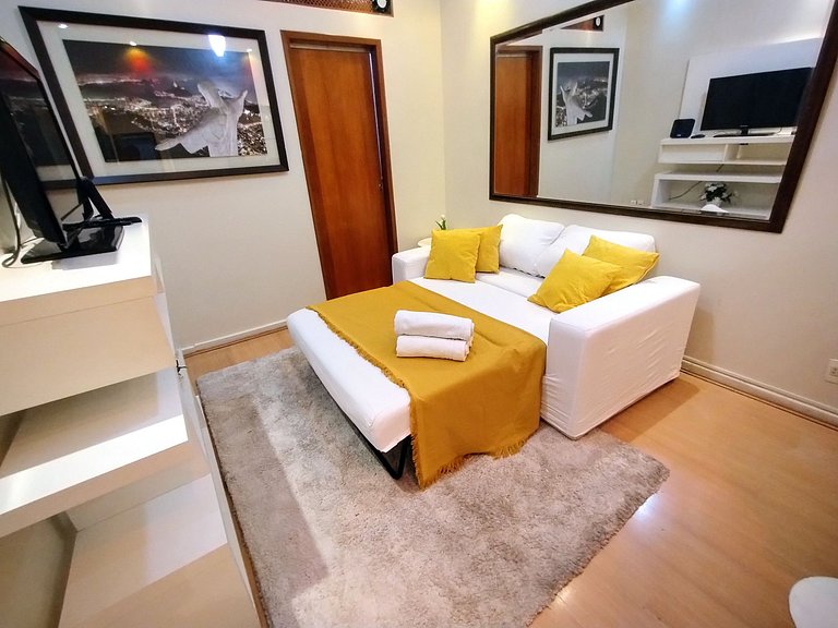 Copacabana Lux - 4 Guests, comfort and beach