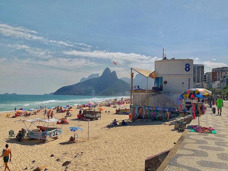 Ipanema Style - 3 Guests, Beach and Cozy