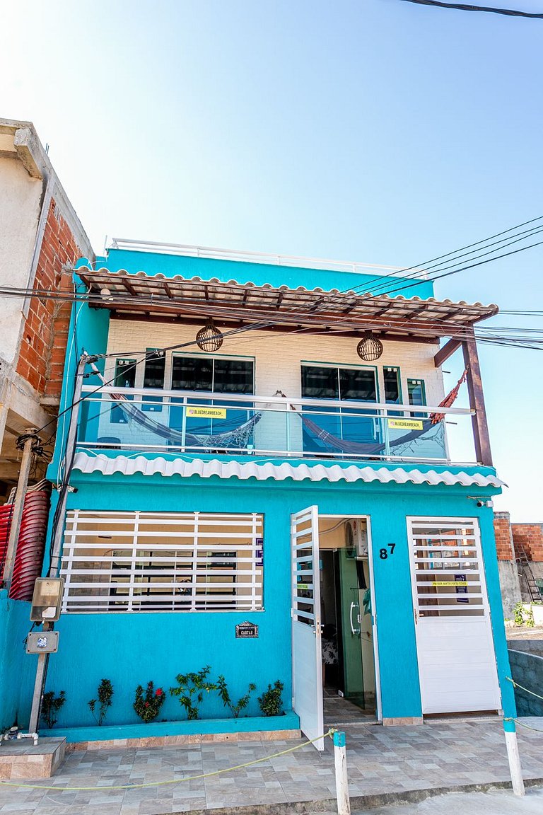 Jóia de Cabo Frio - 5 hóspedes, Mar e Praticidade