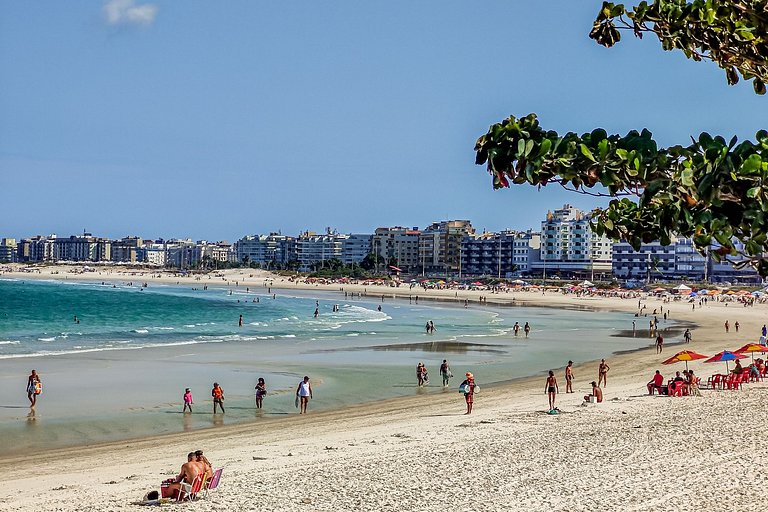 Jóia de Cabo Frio - 5 hóspedes, Mar e Praticidade