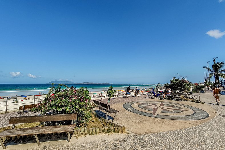 Jóia de Cabo Frio - 5 hóspedes, Mar e Praticidade