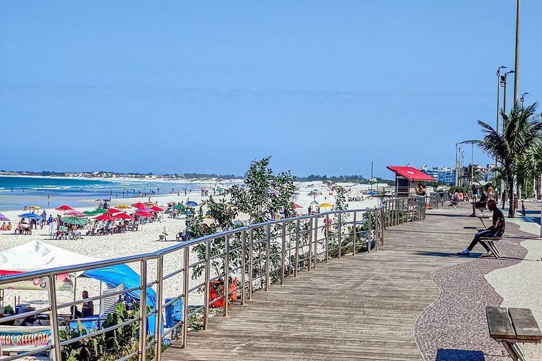 Jóia de Cabo Frio - 5 hóspedes, Mar e Praticidade