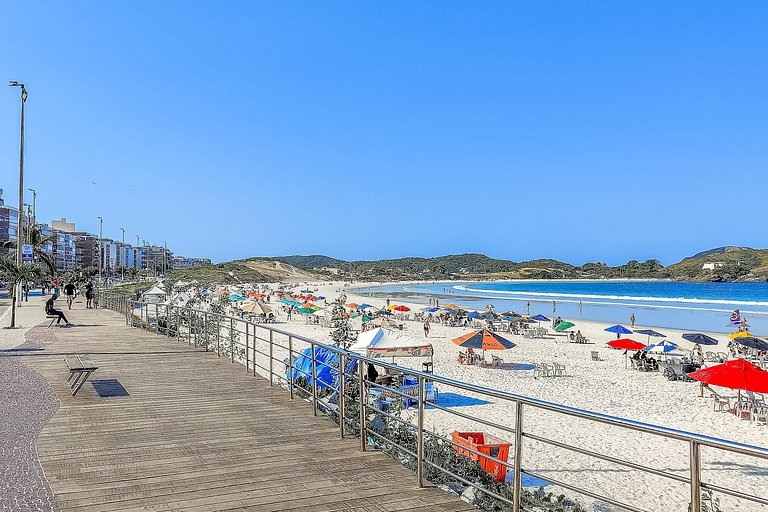 Jóia de Cabo Frio - 5 hóspedes, Mar e Praticidade