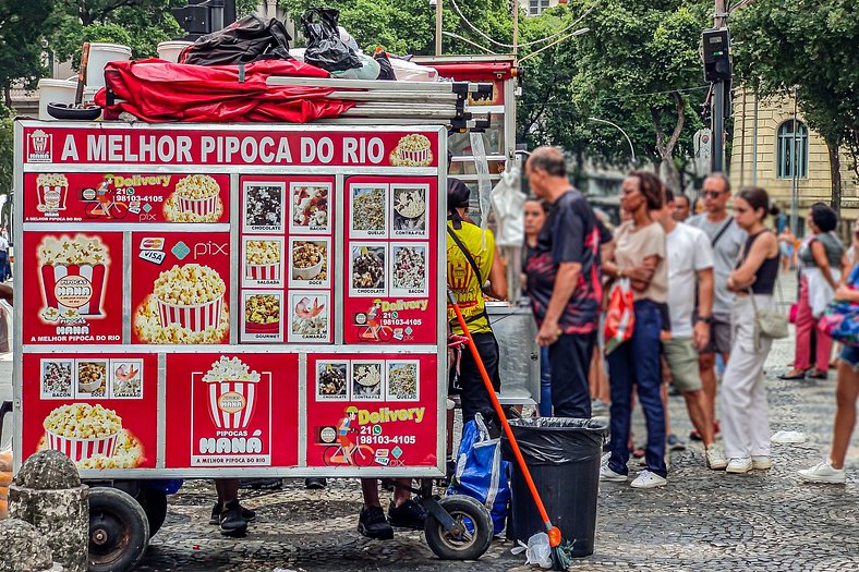 Lapa, Rio de Janeiro - 4 Hóspedes e Conforto