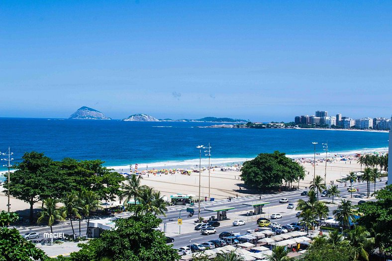 Mar de Copacabana - 5 Hóspedes, Praia e Conforto