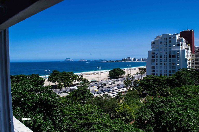 Mar de Copacabana - 5 Hóspedes, Praia e Conforto