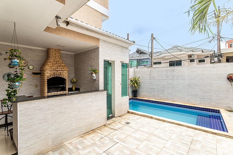 Recreio Luxury - 7 Guests, Family and Pool