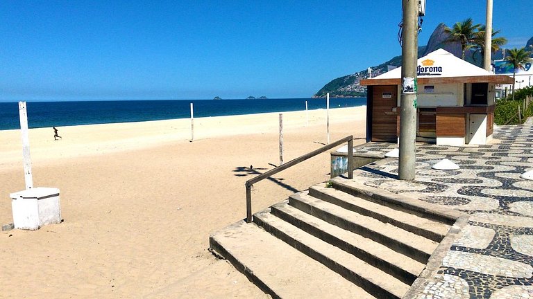 Uau Copacabana - 5 hóspedes, Conforto e Praia